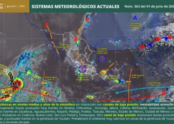 Nueva onda tropical eleva el riesgo de lluvias y tormentas en Oaxaca
