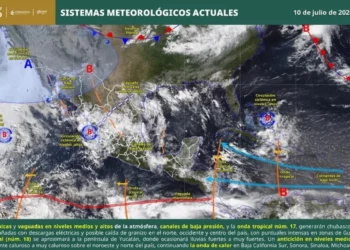 Pronostican fin de semana con condiciones meteorológicas adversas en Oaxaca: lluvias intensas, calor y mar de fondo