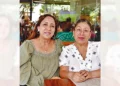 Foto: Rubén Morales // Gladys Manzanero y Guillermina Aquino compartieron un agradable desayuno.