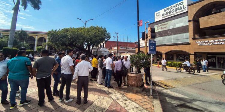 Foto: @pcivilchiapas.chiapas // Al menos 137 réplicas del sismo de 7.4 en Chiapas.