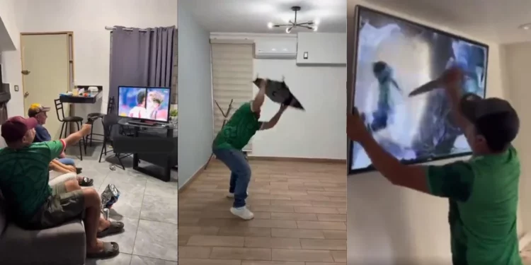 IMÁGENES | ¡Cae “El Tri” y estallan los berrinches! Videos virales reabren el debate sobre violencia y frustración en el futbol
