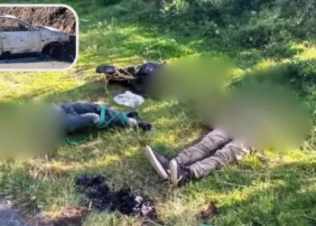 ¡Abominable hallazgo! Tres hombres ejecutados junto a vehículo calcinado en la ruta Juquila–El Vidrio