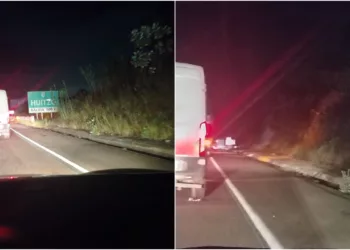 Severos retrasos y molestias de los conductores que transitan en estos momentos por la supercarretera Oaxaca-Cuacnopalan