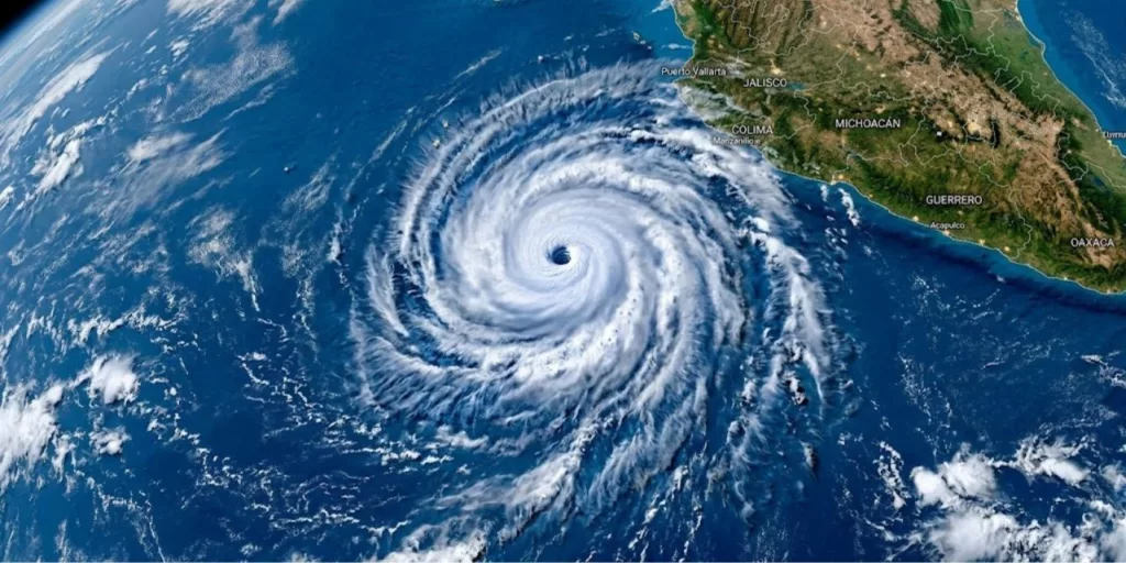 Huracán Genevieve alcanza la Categoría 5 en el Pacífico; prevén oleaje mortal y lluvias intensas en México