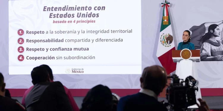 Nosotros nunca vamos a hacer acuerdos con la delincuencia organizada: Presidenta Claudia Sheinbaum