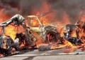 VIDEO | ¡Infierno sobre el asfalto! Tractocamión provoca choque múltiple e incendio mortal