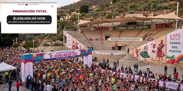 ¿El maratón más grande en la historia de Oaxaca? 24 mil corredores, 16 países y más de un millón de pesos en premios