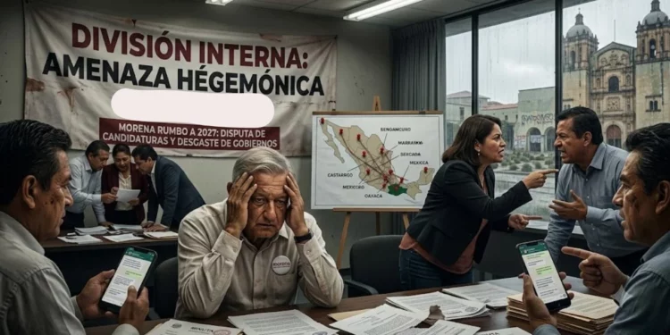 Morena llega dividido a 2027: el desgaste de sus gobiernos y las pugnas internas amenazan su hegemonía