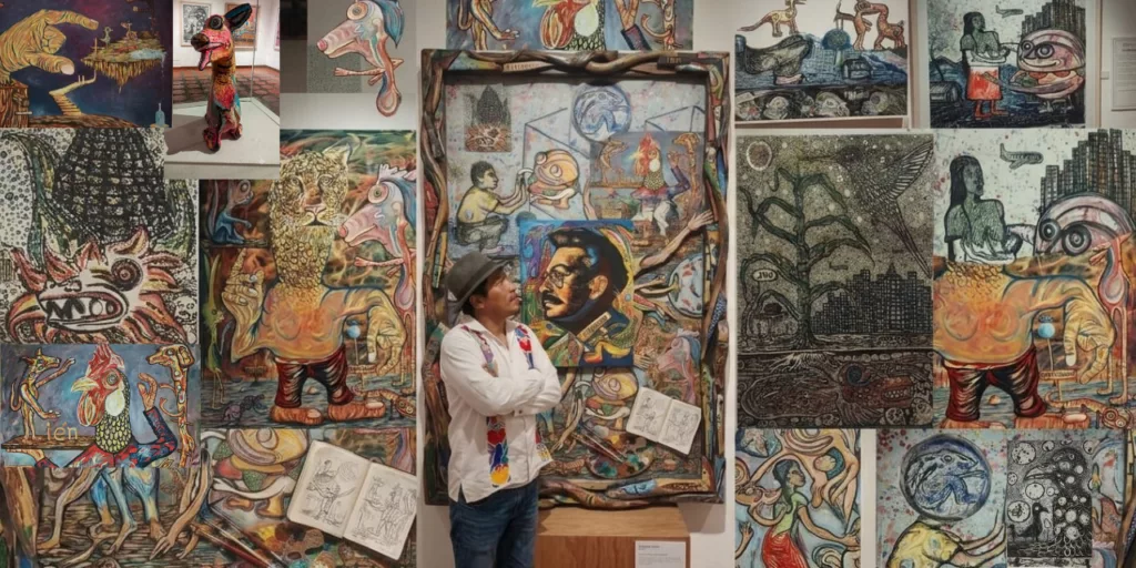 ¡Pintar la libertad! Filogonio Naxín y la resistencia de la memoria mazateca