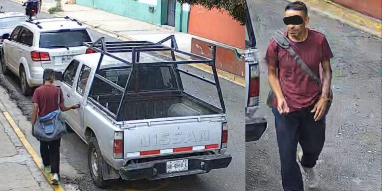 ¡Ni la Guelaguetza los frena! Exhiben a presunto ladrón acechando vehículos en pleno Centro Histórico de Oaxaca