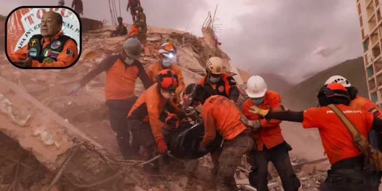 ¿Sabrías cómo sobrevivir a un derrumbe tras un sismo? El “Topo Mayor” comparte los pasos que pueden marcar la diferencia