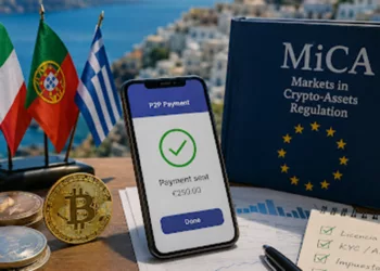 Criptomonedas y pagos P2P en el sur de Europa: normas, riesgos y práctica