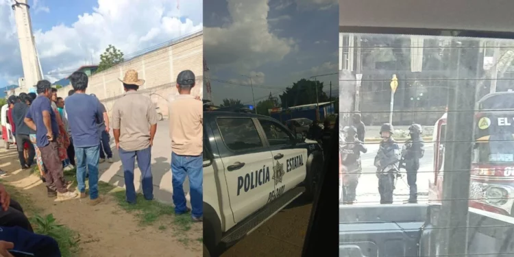 ¡Alarma en el Valle de Etla! San Miguel Etla vive jornada de tensión: denuncia presuntas agresiones ligadas a sindicato transportista