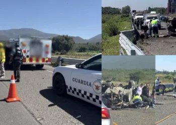 ¡Volcadura paraliza la Cuacnopalan–Oaxaca! Cinco personas resultan lesionadas y el tráfico colapsa