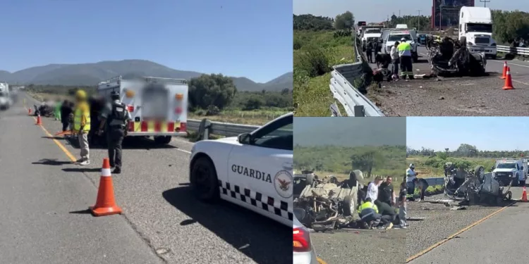 ¡Volcadura paraliza la Cuacnopalan–Oaxaca! Cinco personas resultan lesionadas y el tráfico colapsa