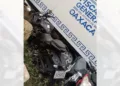La motocicleta Suzuki modelo 2025, color negro, fue ubicada en el edificio de la Fiscalía, en la Experimental.