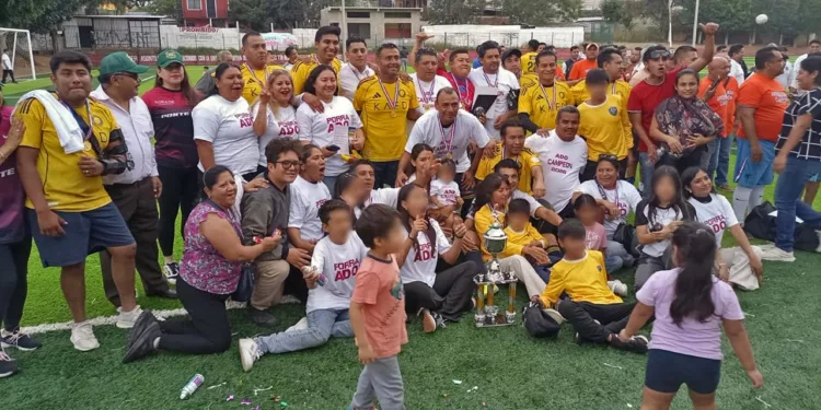 La escuadra del ADO se coronó campeón.