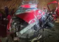 Tres accidentes registrados en carreteras de Oaxaca dejaron cinco personas muertas y 11 lesionadas, en un fin de semana marcado por la tragedia vial. Foto: Cortesía
