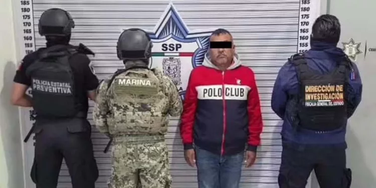 Caleb “N”, de 54 años, fue detenido en una acción conjunta entre la Marina y autoridades estatales.