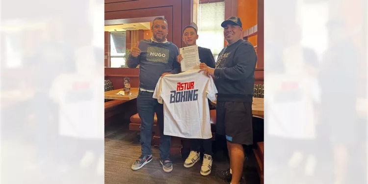 Carlos Dylan Facio se alista para su segundo combate profesional.