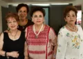 Fotos: Rubén Morales // Leonor Hurtado, Bety Guillen, Irene Rodríguez y Pilar Moreno de Echaide compartieron una amena reunión.