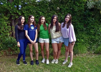 Fotos: Rubén Morales // Sara López, Zoe Magaña, Celeste Álvarez, Sofía Zendejas y Camila Espíndola disfrutaron de una agradable convivencia.