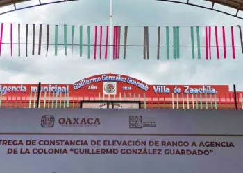 Foto: Facebook Miguel Zuñiga Juárez // La colonia González Guardado ya es agencia municipal.