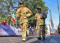 Fotos: Leobardo García // Bomberos celebraron su día corriendo.