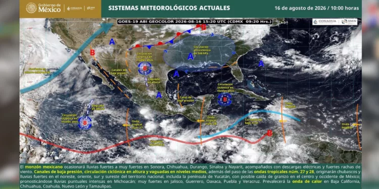 ¡Oaxaca bajo amenaza de tormentas! Calor, granizo y fuertes lluvias golpearán este domingo