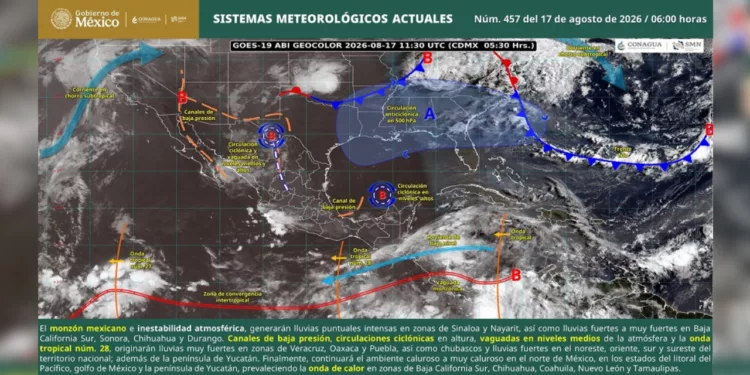 Oaxaca inicia la semana entre calor extremo y lluvias aisladas
