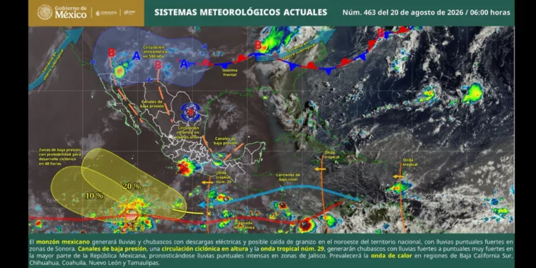 Oaxaca, entre el bochorno y las tormentas: la onda tropical 29 cambia el tiempo este jueves