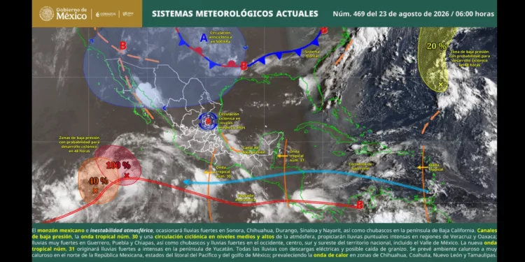 Calor, bochorno y tormentas: Oaxaca enfrenta un domingo de contrastes
