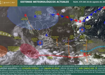 Lluvias y tormentas golpearán dos regiones de Oaxaca; el mar también se agita
