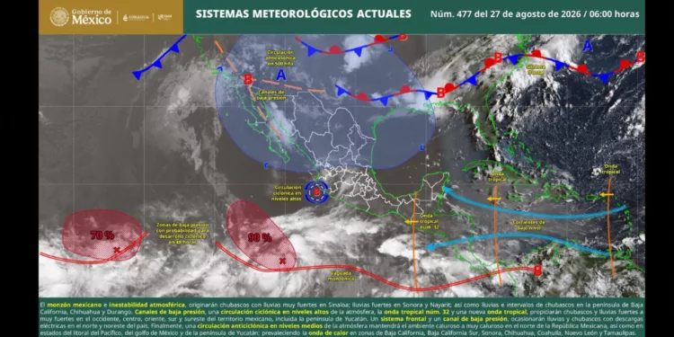 Oaxaca se prepara para lluvias y mar de fondo; el calor no cede