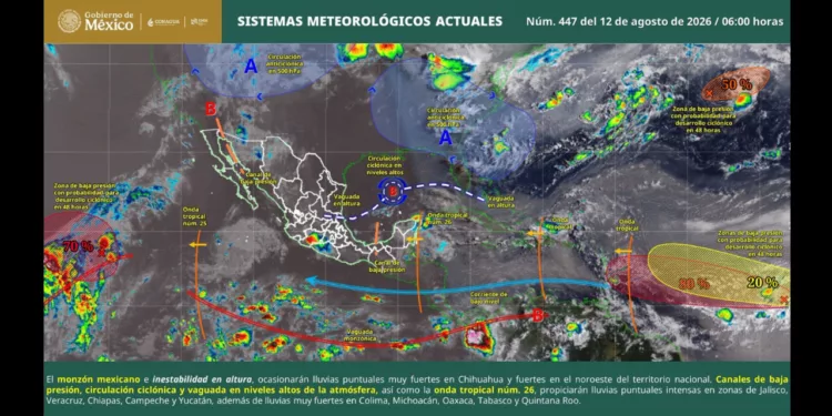 Lluvias aisladas y calor asfixiante: Oaxaca enfrenta un miércoles de contrastes