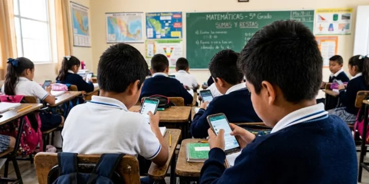 ¿Prohibirán los teléfonos en la escuela? El plan de la SEP para controlar las pantallas en las aulas