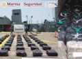 Hallan 1.6 toneladas de presunta cocaína flotando en el pacífico frente a Michoacán