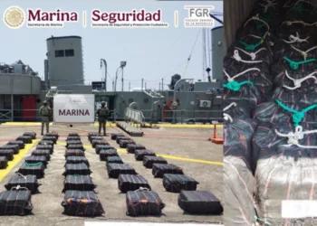 Hallan 1.6 toneladas de presunta cocaína flotando en el pacífico frente a Michoacán