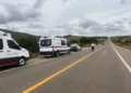 El cuerpo del joven quedó sobre la Carretera Federal 175, en el libramiento de Ejutla de Crespo.