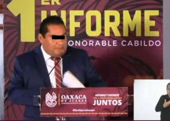 Foto: redes sociales // El 9 de diciembre R. R. P., alias "El Duck" rindió su informe de actividades realizadas en el municipio de la capital.