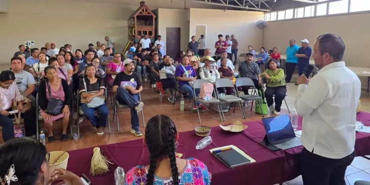 El encuentro tuvo como propósito generar un espacio de diálogo entre migrantes y San Miguel el Grande.