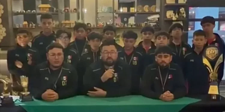 VIDEO | Equipo infantil de Tijuana queda atrapado en Colombia tras terremoto de 7.4; piden ayuda para regresar a México