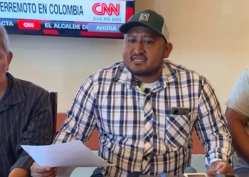 Este martes comuneros zoques realizaron una conferencia de prensa.