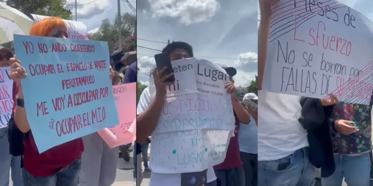 “¡Merezco mi lugar!” Aspirantes toman insurgentes y exigen a la UNAM respetar resultados de admisión