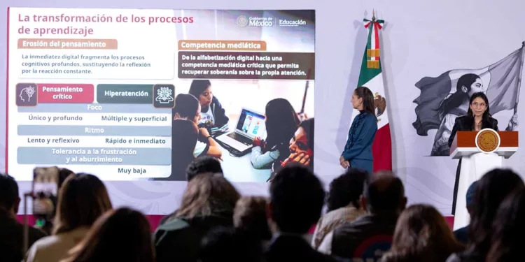 La presidenta Claudia Sheinbaum delineó la ruta para la nueva regulación digital.