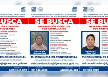La Interpol activó fichas rojas de localización internacional en contra de la ciudadana Concepción Díaz Martínez y del expresidente de San Martín Itunyoso, Vilgaid López Guadalupe.