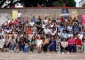 Las actividades concluyeron con la fotografía oficial en la que participaron alumnos, maestros, organizadores y patrocinadores.
