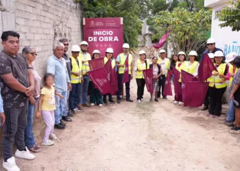 Foto: cortesía // Multiplican obras en Xoxocotlán bajo la administración de Nancy Beníntez,