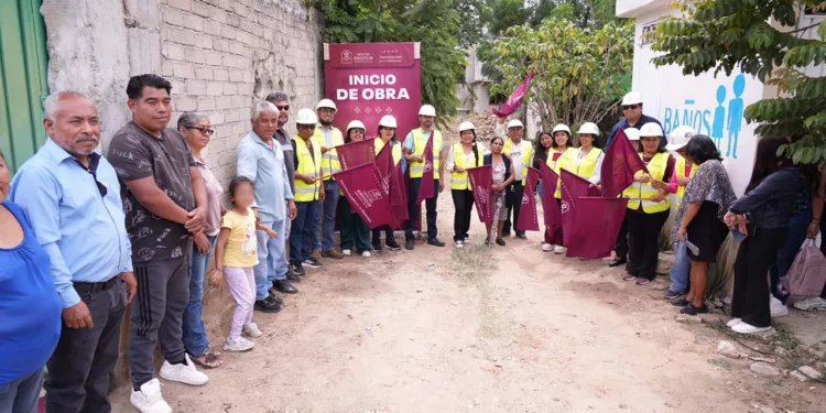 Foto: cortesía // Multiplican obras en Xoxocotlán bajo la administración de Nancy Beníntez,