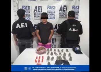 ¡Le cierran narco-tiendita en Huatulco! Detienen a persona y le imponen prisión preventiva
